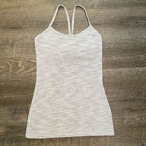 Lululemon Size 4 Power Y Tank